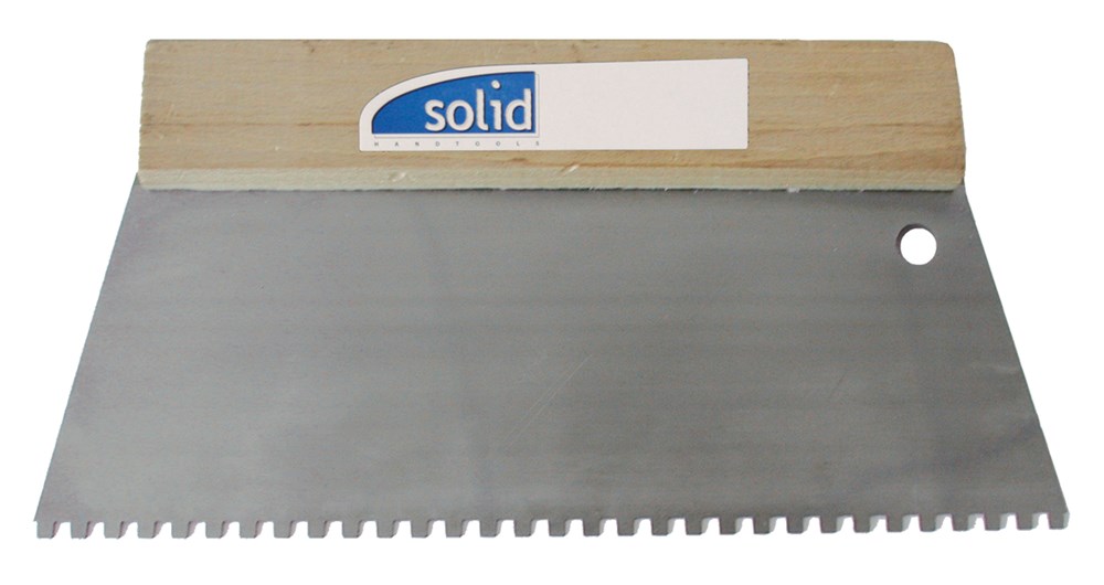 SOLID Lijmkam vierkante vertanding 250 mm - 4 x 4 mm C1