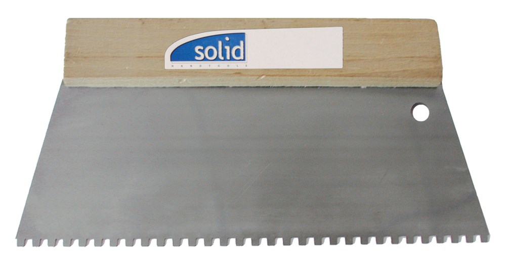 SOLID Lijmkam vierkante vertanding 250 mm - 6 x 6 mm C2