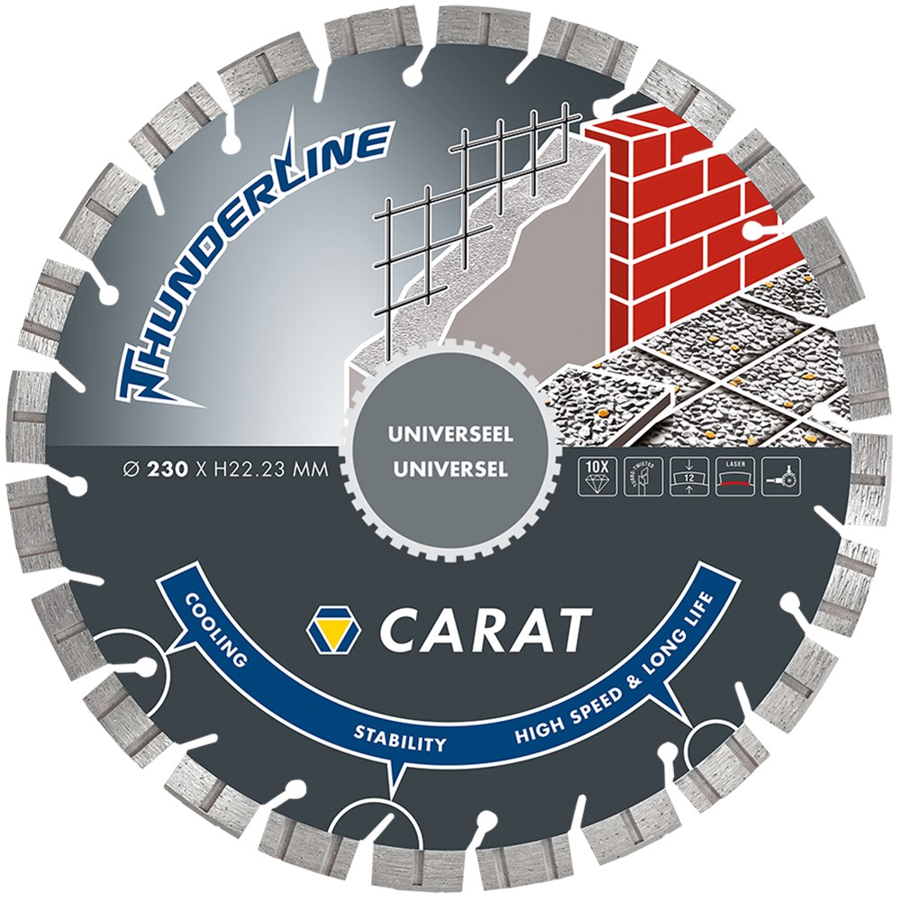 CARAT Thunderline 350x20 universal cutter