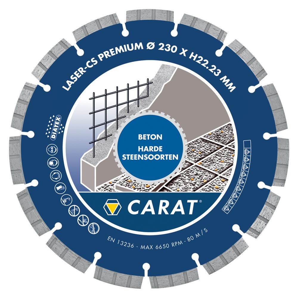 CARAT CS Premium 350x25,4 beton slijper