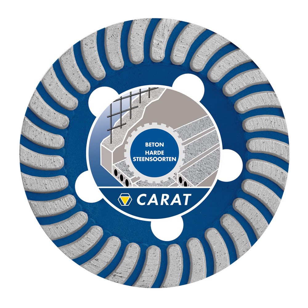 CARAT CUM Premium 125 beton slijpkop