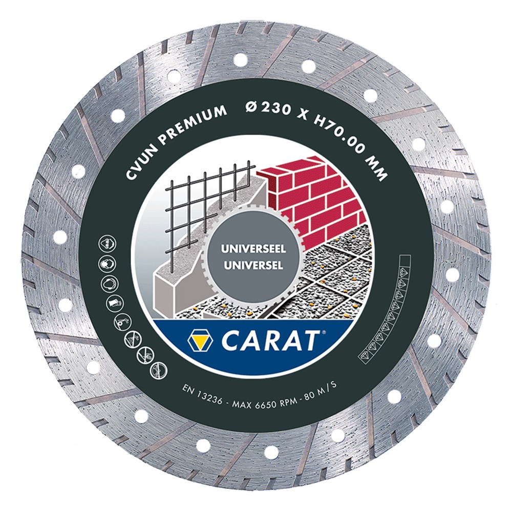 CARAT Dual 125xM14 universal grind and saw