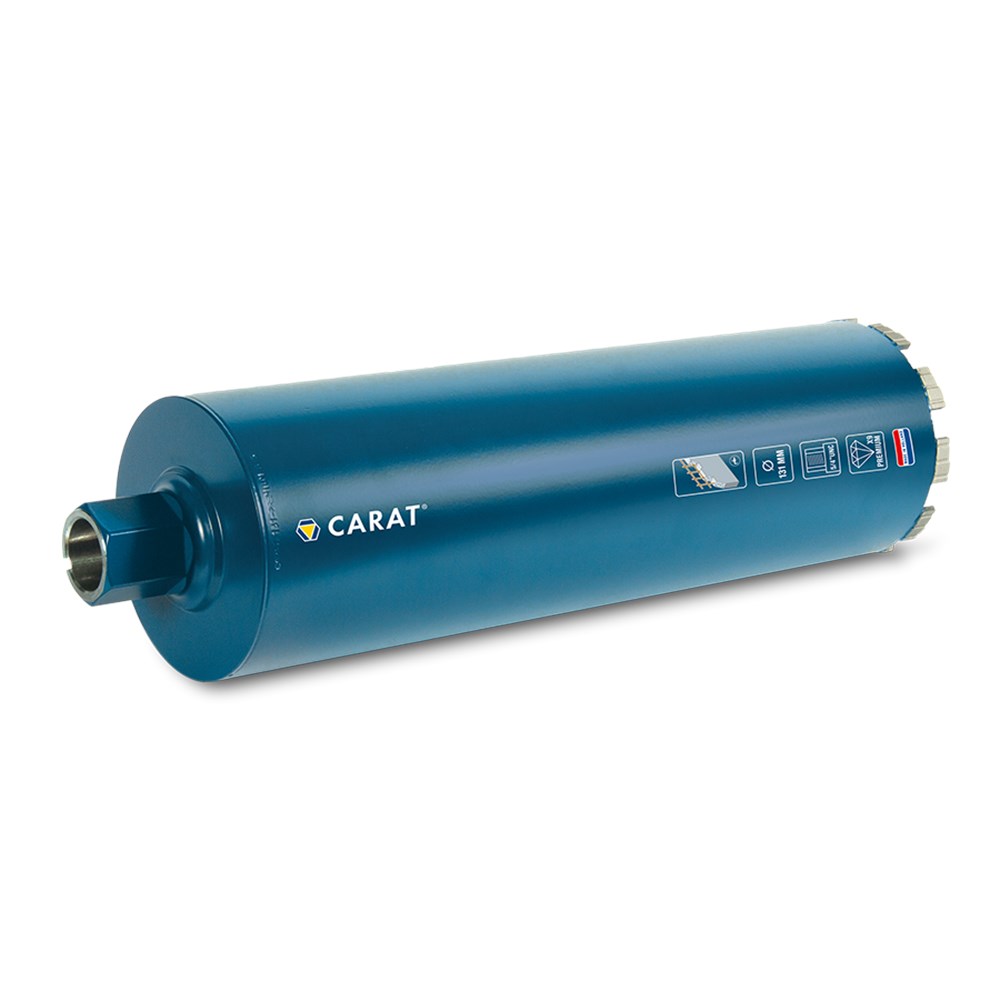 CARAT Premium concrete drill 131mm l.420 5/4 wet