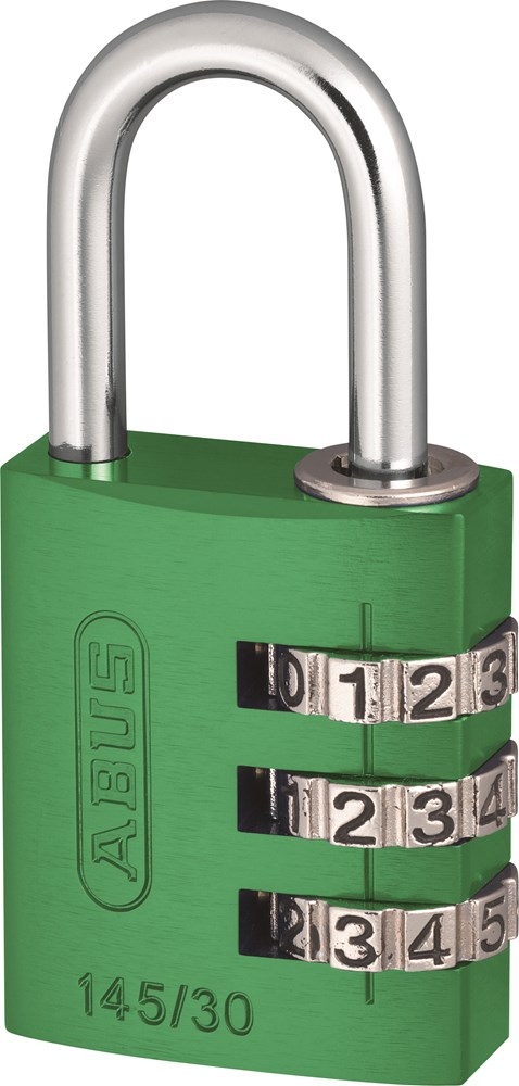 ABUS Cijferhangslot 145/30 groen