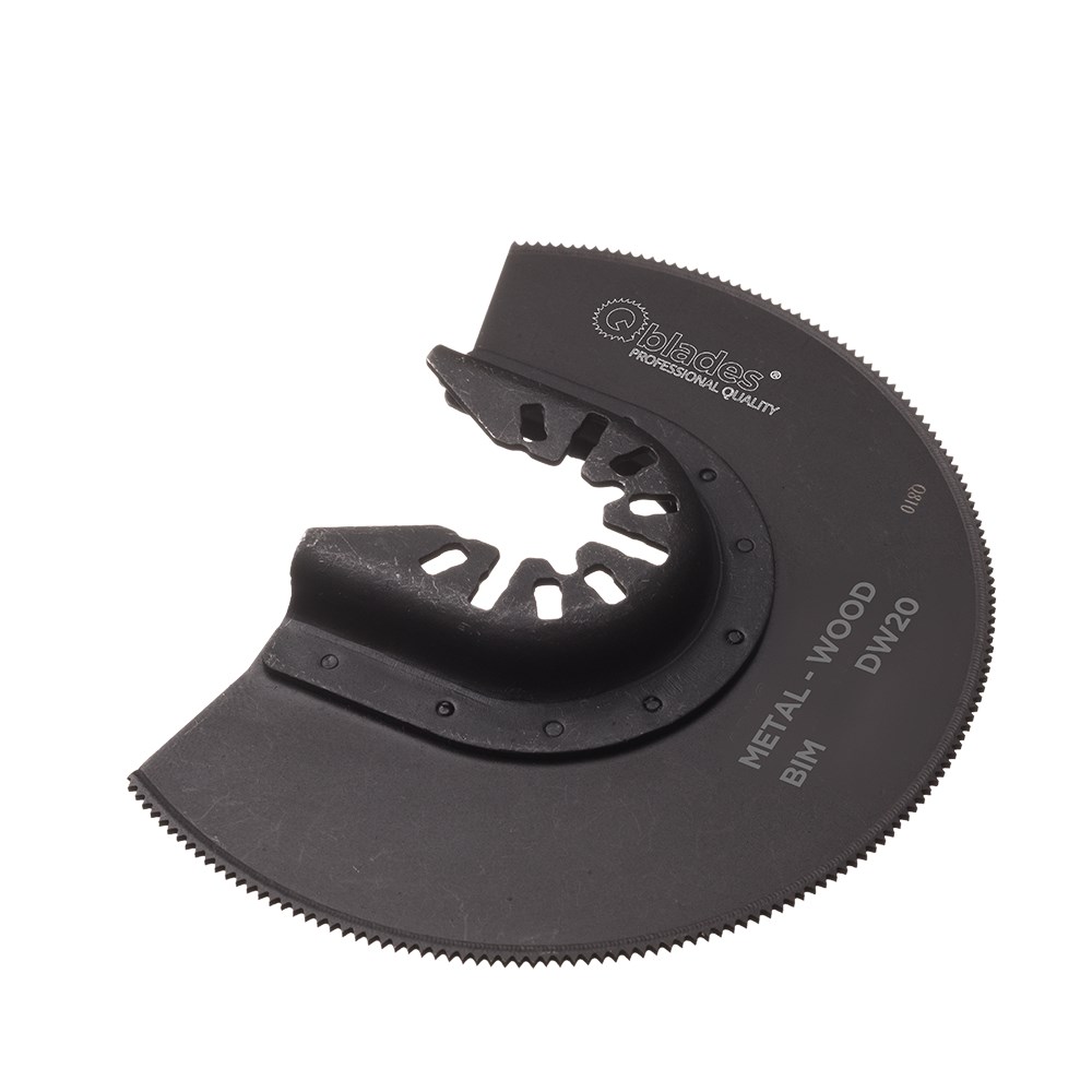QBLADES Segmentzaagblad BIM 88mm DW20-10+1ST