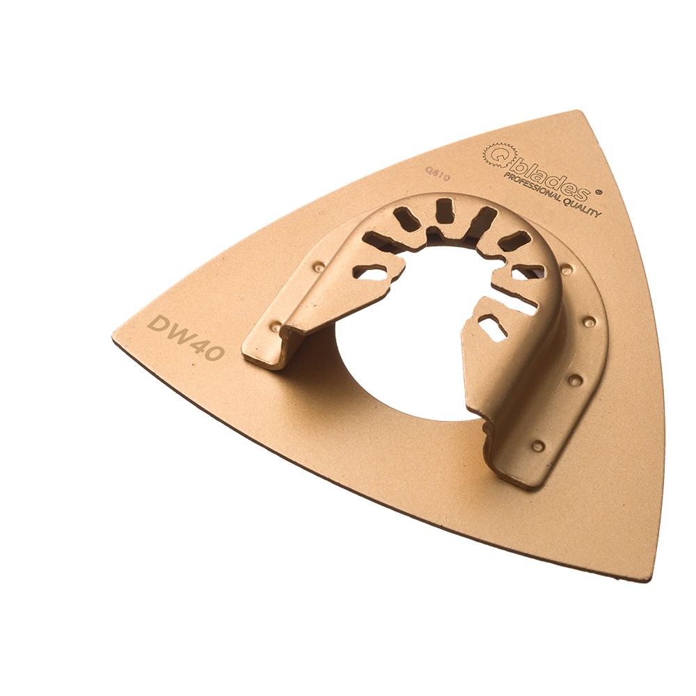 QBLADES Hardm. Slijpdriehoek 80mm DW40-10+1ST