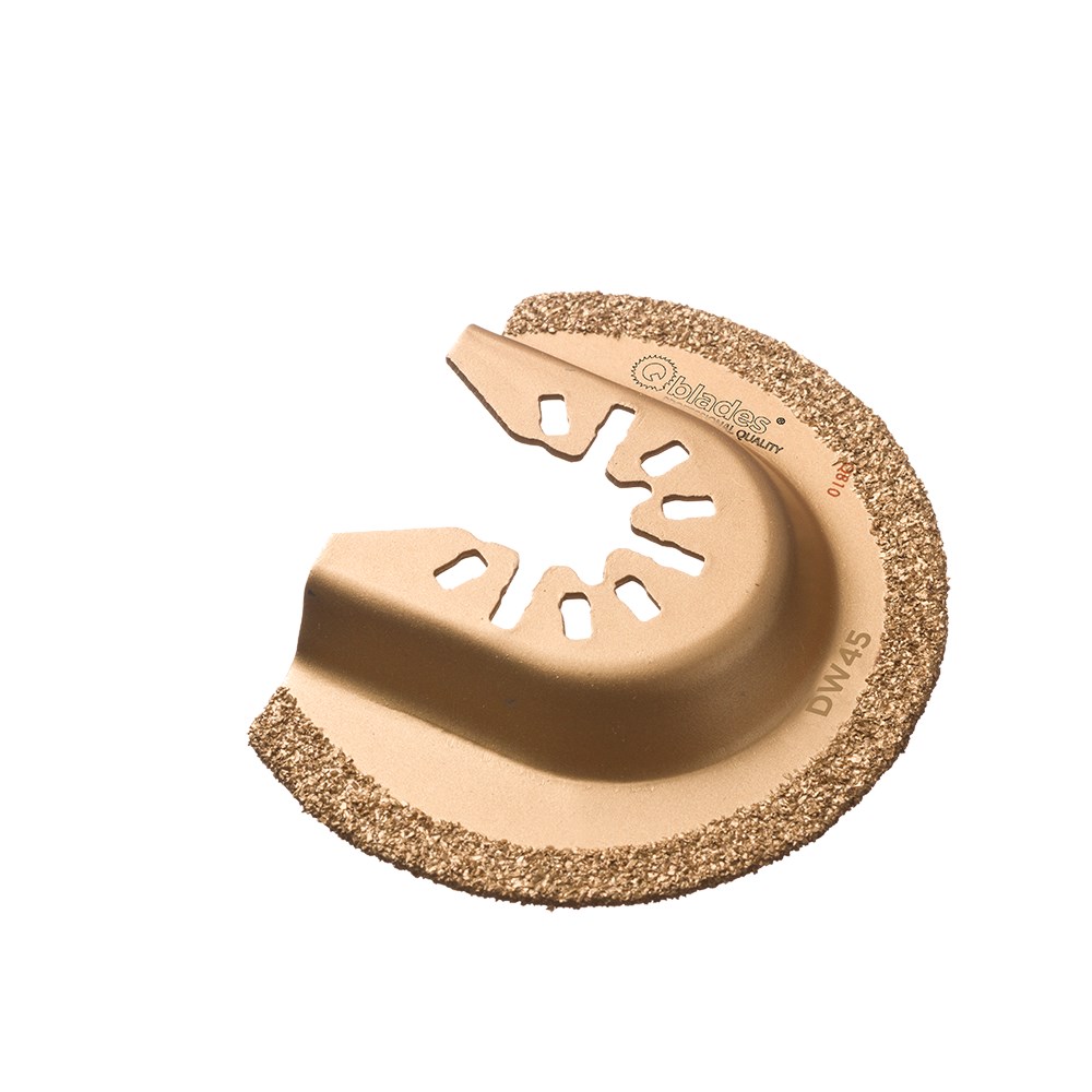 QBLADES Hardm. segm. Zaagblad 63mm-2.2mm  DW45-5ST