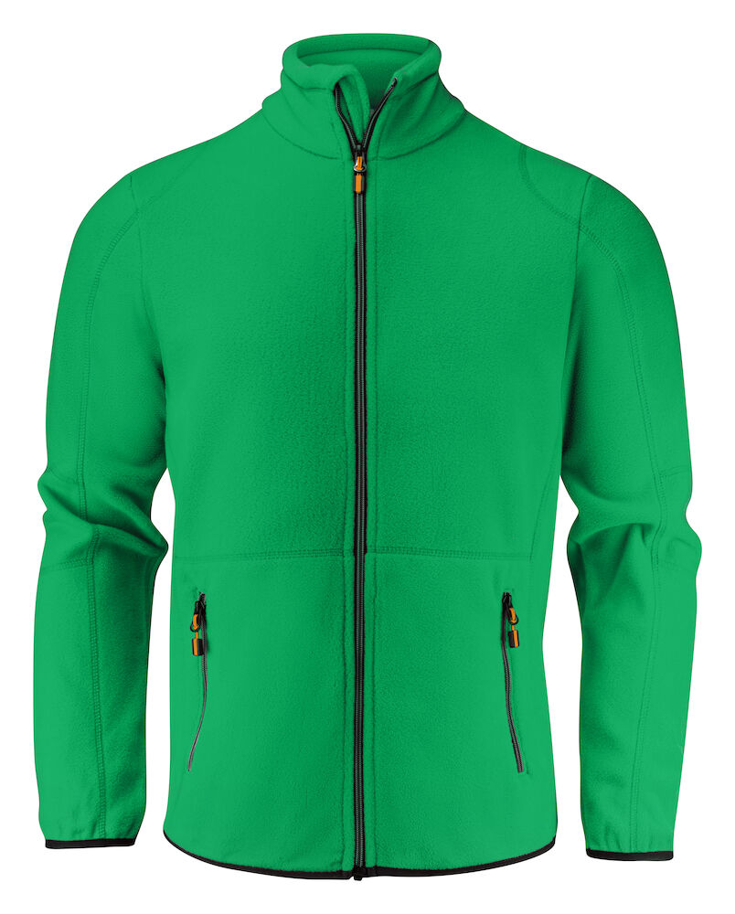 PRINTER speedway fleece jacket  frisgroen