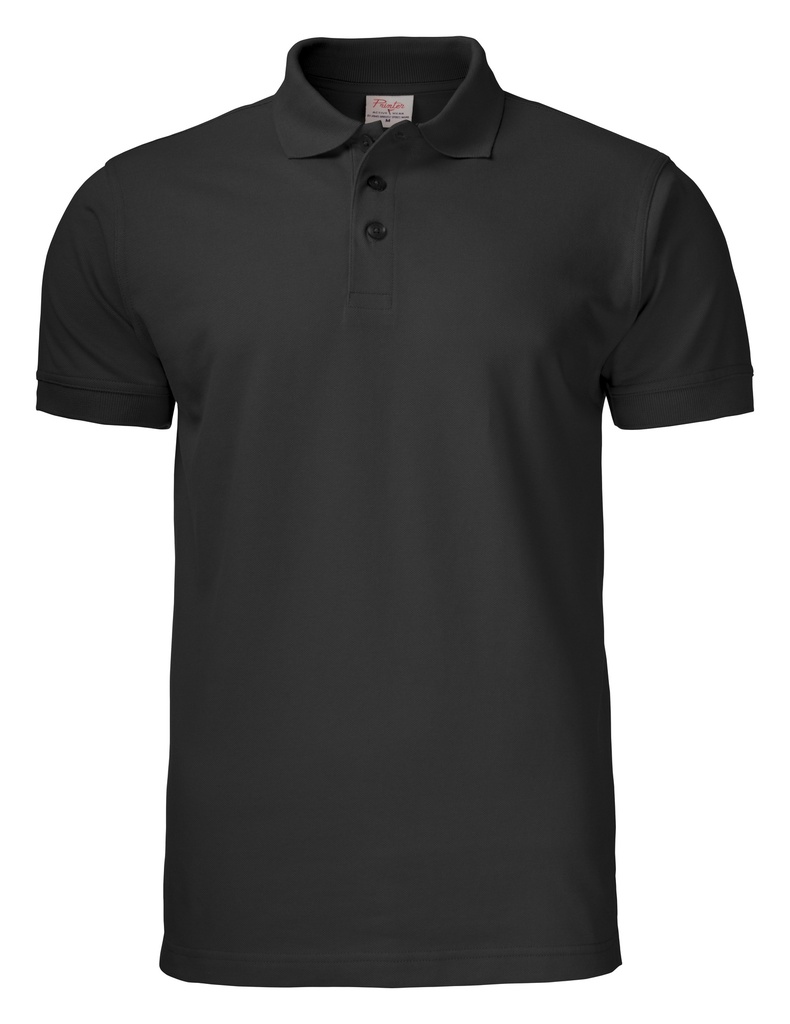 PRINTER surf pro rsx polo pique zwart