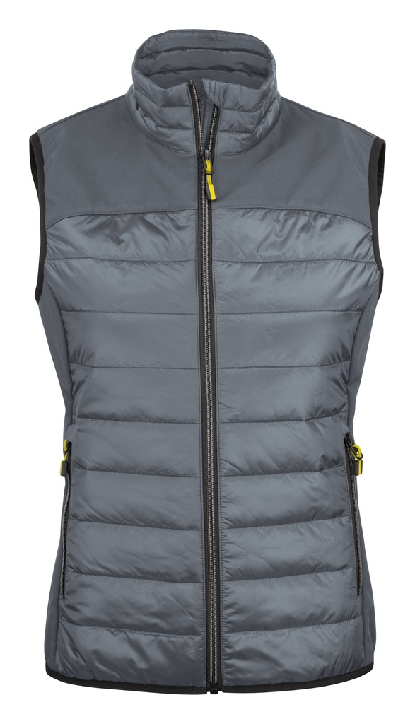 PRINTER expedition lady vest staalgrijs