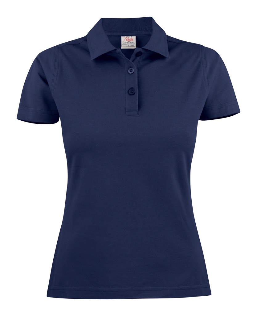 PRINTER surf women polo pique  marine