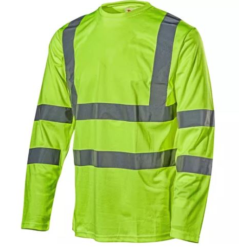 L.BRADOR pique shirt 4006p geel