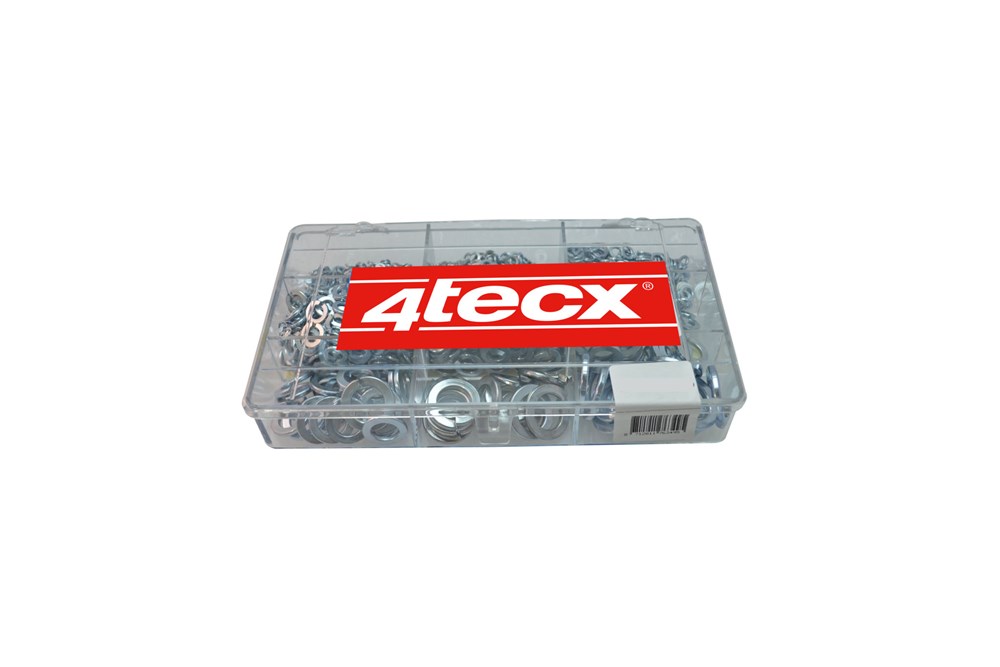 4TECX assortiment veerringen 1069-delig DIN 127b vz