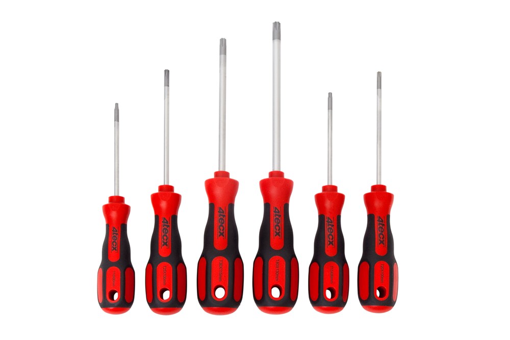 4TECX schroevendr.set torx 6-dlg tx10-40