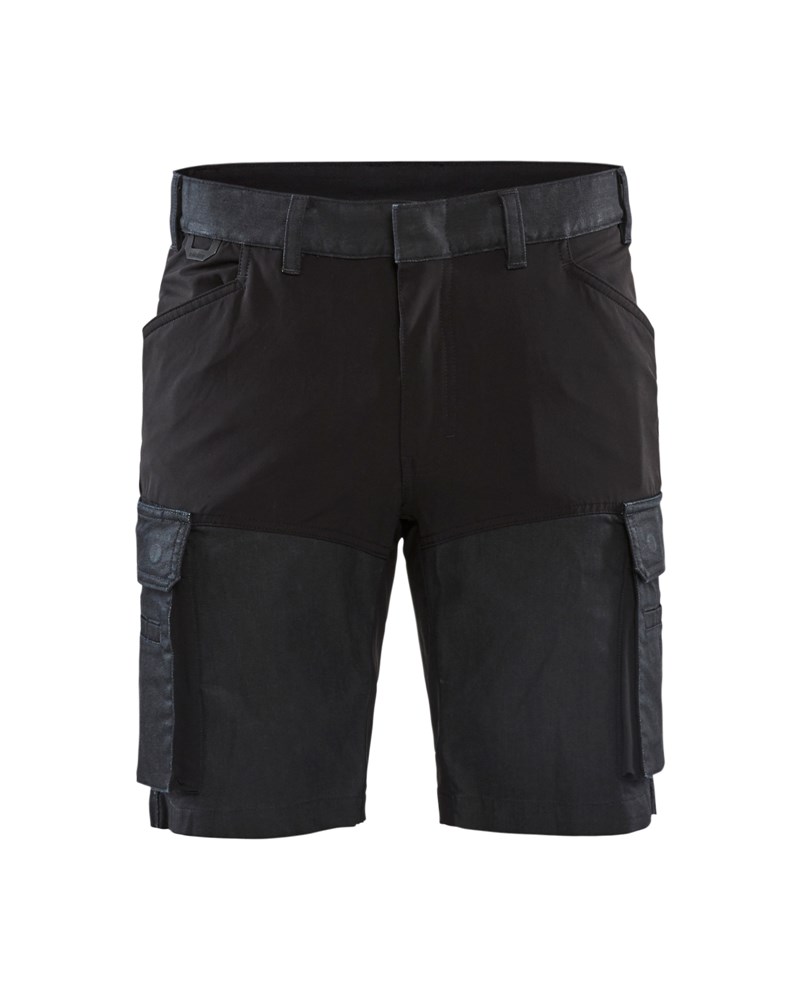BLAKLADER service short met stretch 1437 marineblauw/zwart c50