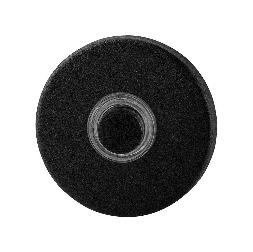 deurbel rond zwart 50 x 8mm