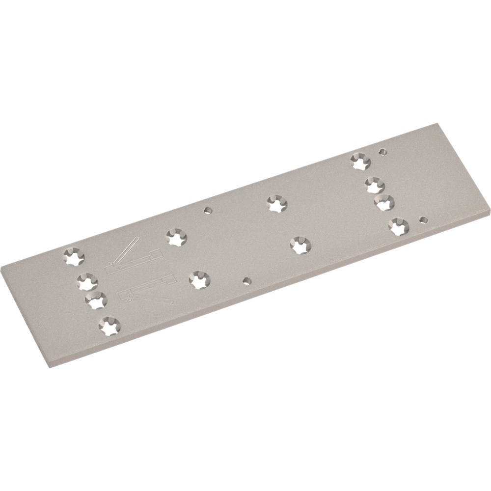 DORMA montageplaat voor TS 83 en 3-6 zilver