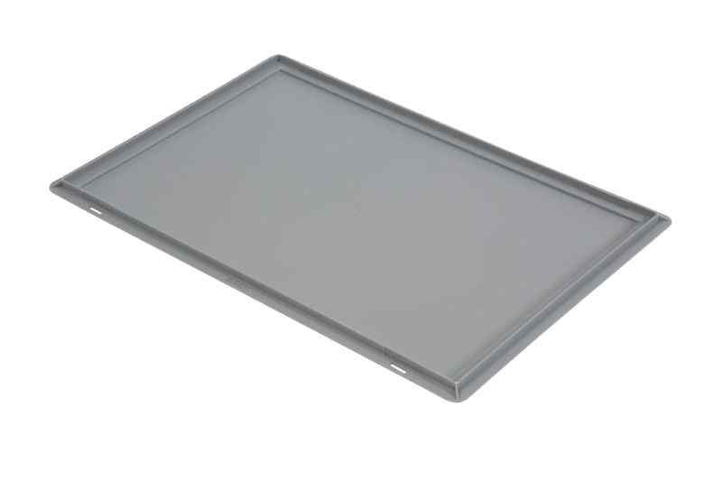 Euronorm Deksel voor 600x400x16 mm bakken, zonder scharnieren 