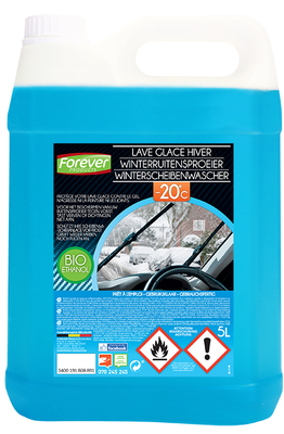 FOREVER antivries ruitensproeivloeistof -20°c 5l bio ethanol