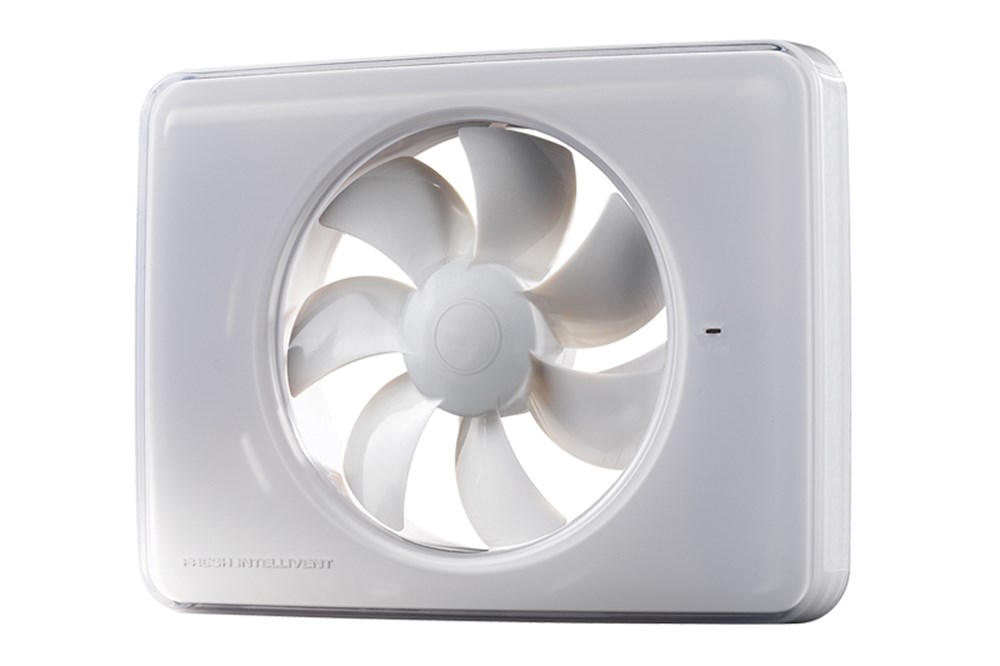 Fresh intellivent 2.0 wit - badkamerventilator - 100-125mm