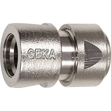 GEKA plus-steek slangstuk met waterstop 1/2" (13mm)