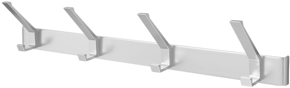 HERMETA kapstok 4x haak nr.880 naturel