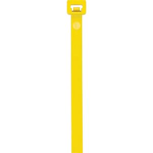 Kabelbinder 200x4.5mm geel