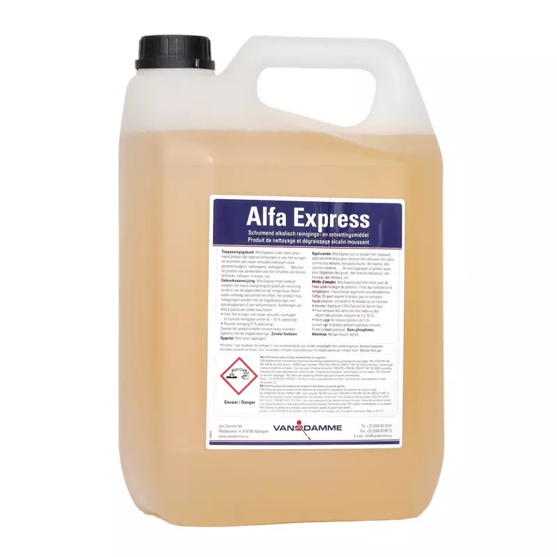 KRANZLE reinigingsproduct hogedrukreinger: alfa express 5 ltr