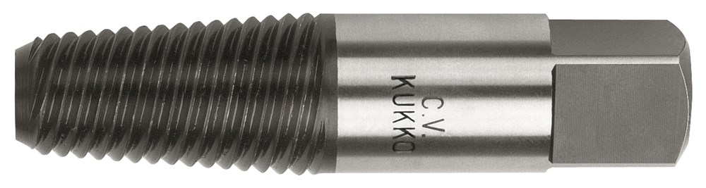 KUKKO linkse tap 49-5 voor schroeven m14-m18 drill-d. 8,5 mm