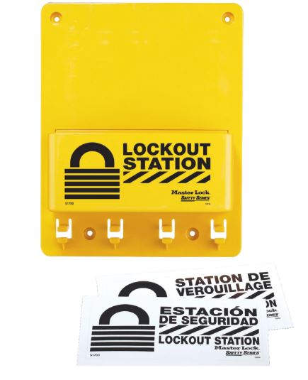 MASTERLOCK lock-out station klein zonder deksel leeg