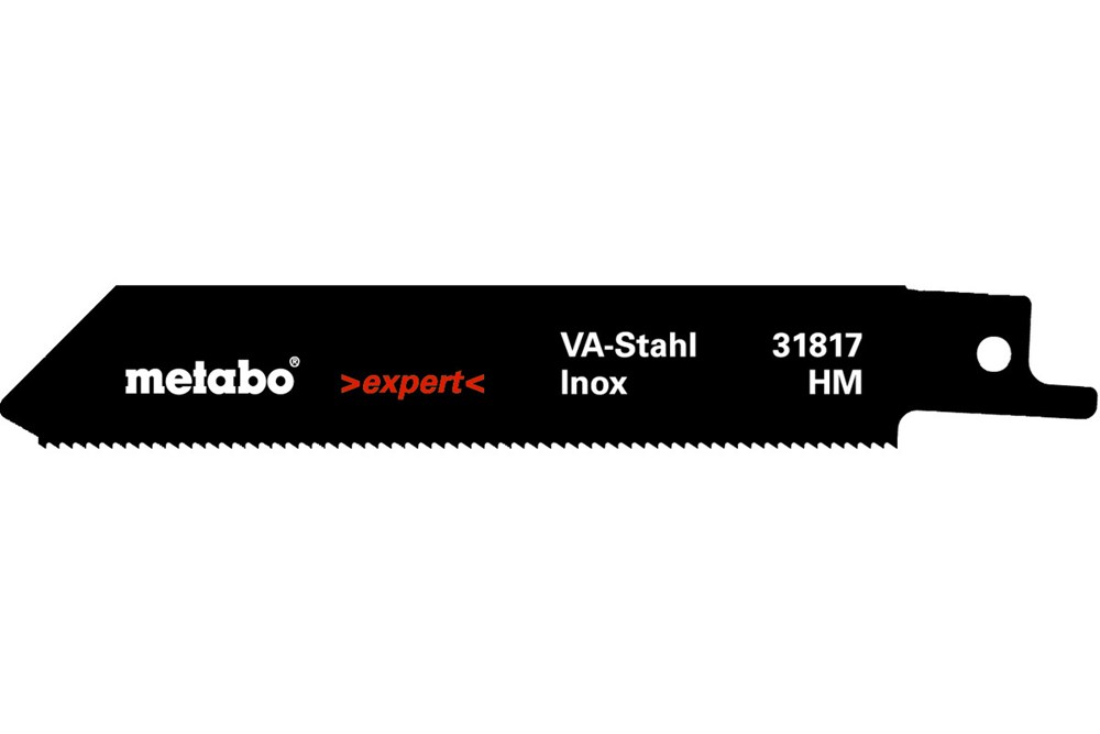METABO 2 reciprozaagbladen,inox,expert,115x1,25mm