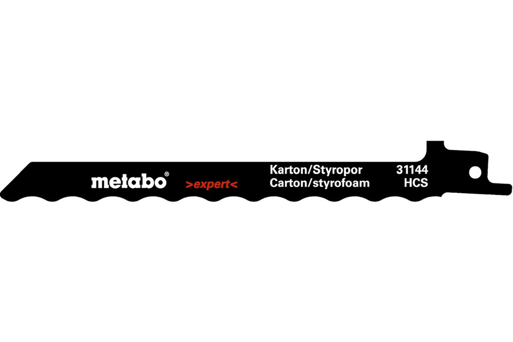 METABO 2 reciprozaagbladen,karton,expert,150x1,0mm