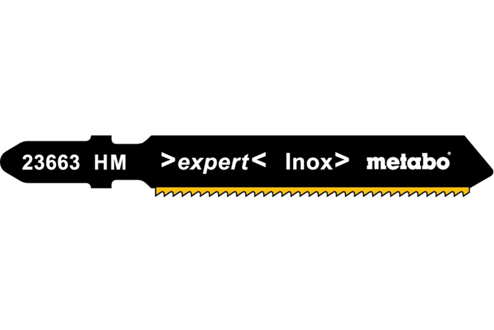 METABO 3 decoupeerzaagbladen, inox, expert, 57/ 1,4mm