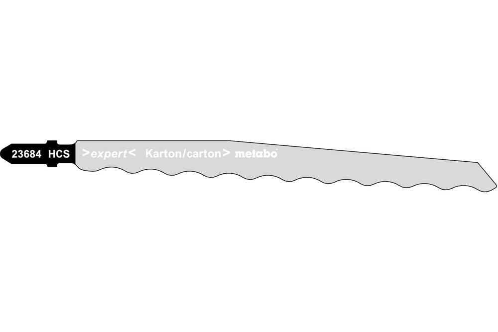 METABO 3 decoupeerzaagbladmessen, piepsch., expert, 126mm