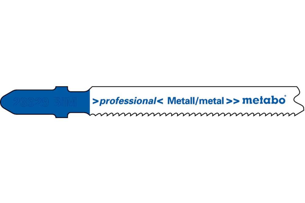 METABO 5 decoupeerzaagbladen, metaal, profess. 66 mm/progr.