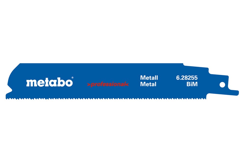 METABO 5 reciprozaagbladen,metaal,profess.,150x1,1mm