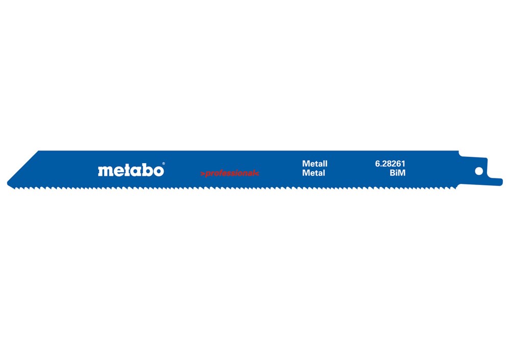 METABO 5 reciprozaagbladen,metaal,profess.,225x1.25mm