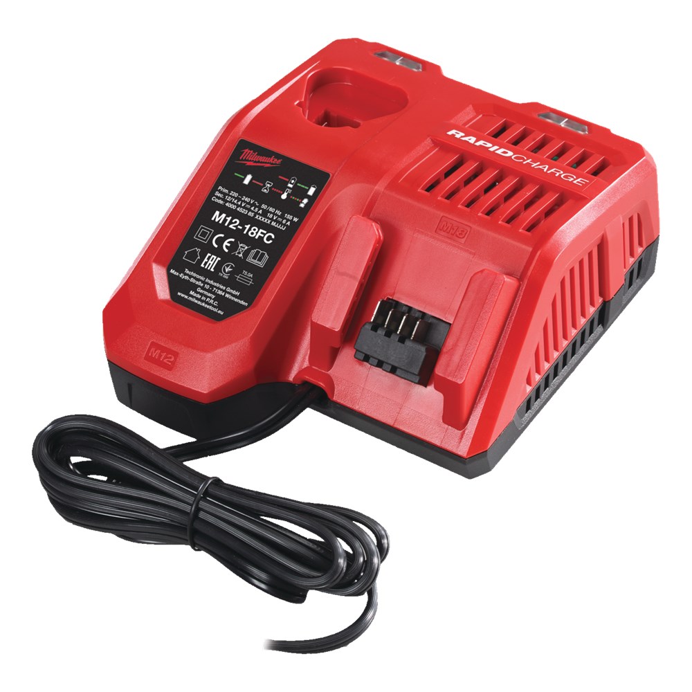 MILWAUKEE batterijlader M12-18FC