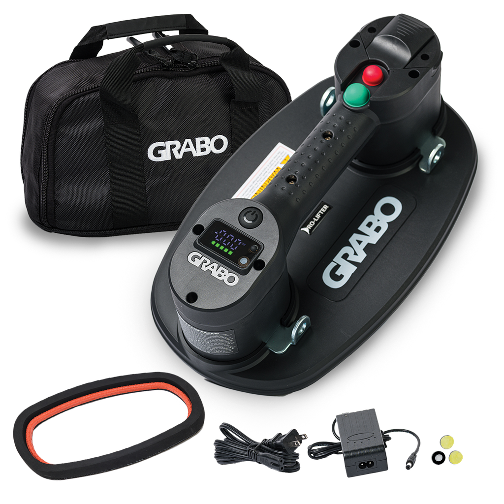 NEMO GRABO PRO - CANVAS TAS INCL 1 BATTERIJ - LADER - RESERVE FILTER