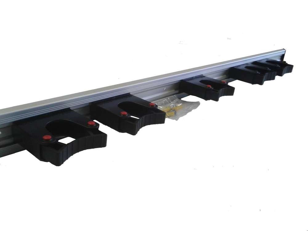 TOOLFLEX Aluminium Rail 90cm met 5 houders