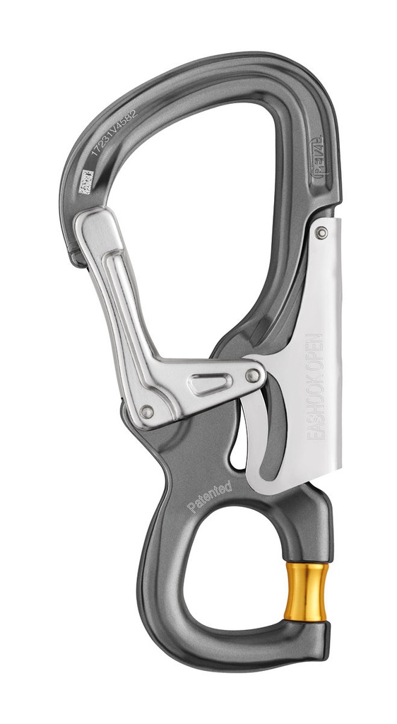 PETZL connector eashook open