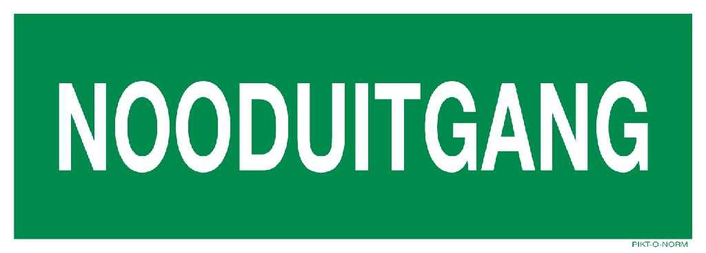 pict nooduitgang PP 250x90