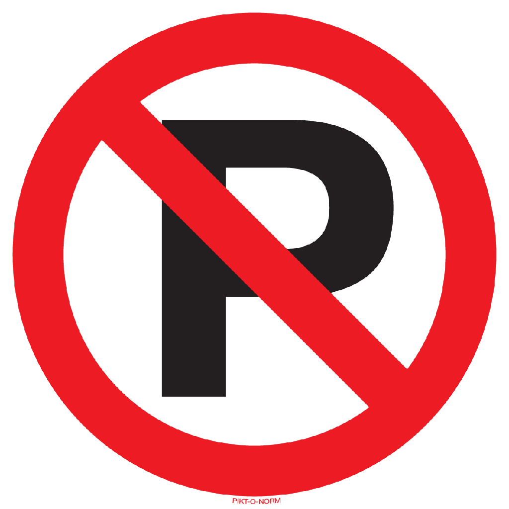 pict verboden parkeren vin 200