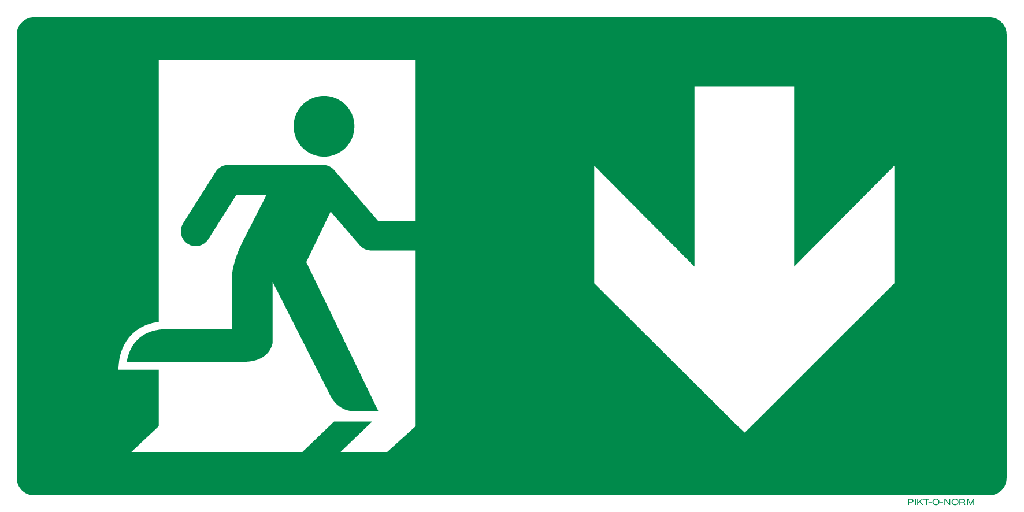 pict vluchtweg ben. rechts pp 300x150