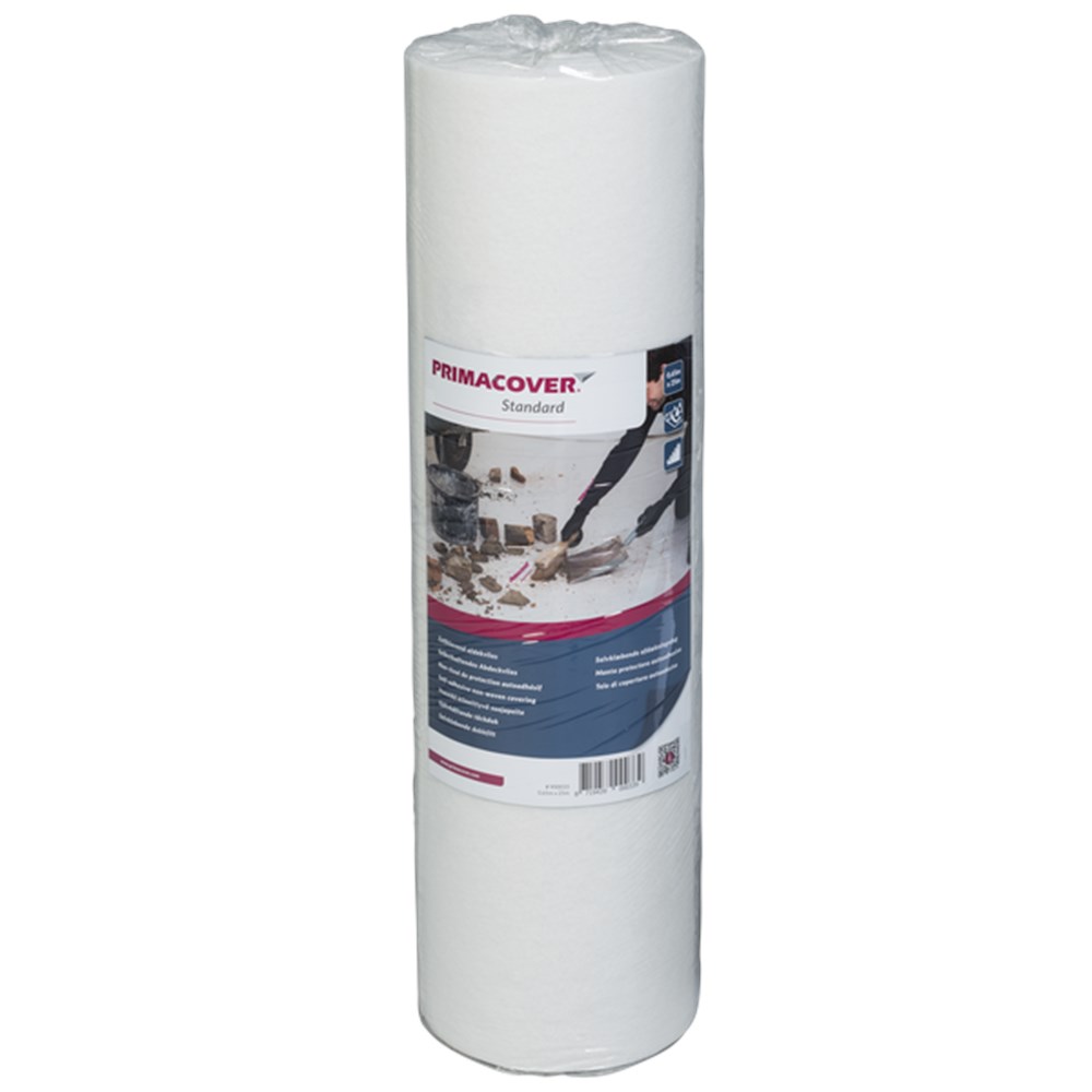 PRIMACOVER standaard, zelfklevend afdekvlies 180gr/m², B=65cm, L=25m