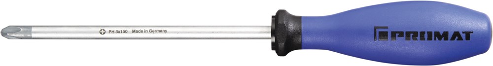 PROMAT schroevendraaier ph 3x150mm l.275mm rond-kl. 3 k-heft m. maatindicatiesysteem