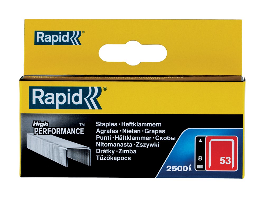 Rapid Nr. 53 dundraadnieten 8mm 2500st