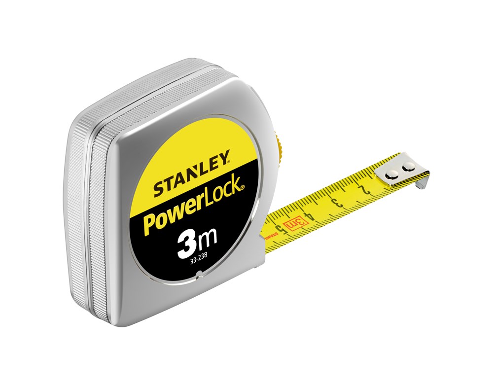 STANLEY rolbandmaat powerlock 3m - 12,7mm 0-33-238