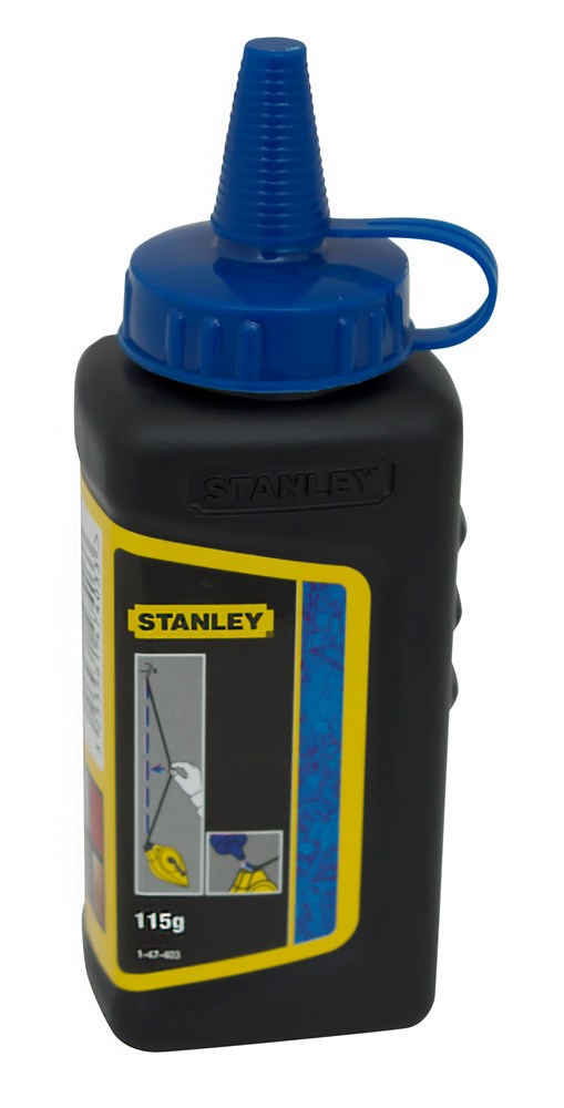 STANLEY slaglijnpoeder blauw 115gram