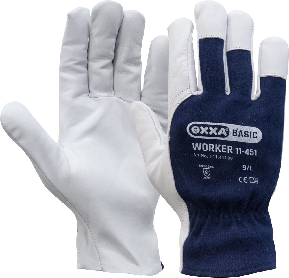 Tropic nappalederen handschoenen zijduim cat2, 11